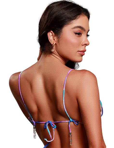Bikini Tops Top Zig Zag Agua Viva Brand Karla Vivian