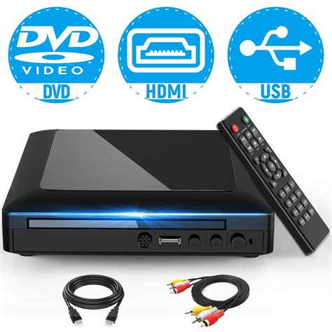 Drj Professional Mini Dvd Player For Tv Small Dvd Players With Hdmi