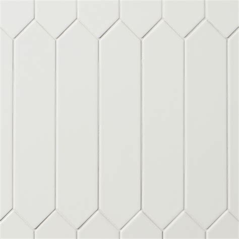 Kent White X Polished Ceramic Tile Tilebar