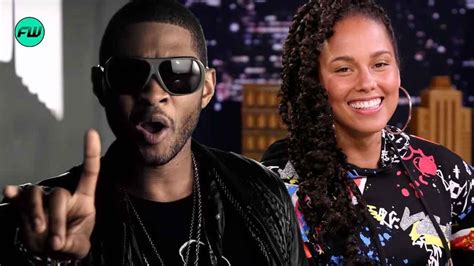 Swizzbeats Isnt Going To Be Happy Usher Hugging Alicia Keys During