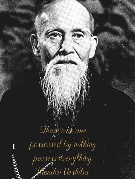 Morihei Ueshiba, O'Sensei Aikido Founder | Martial arts quotes, Aikido quotes, Warrior quotes