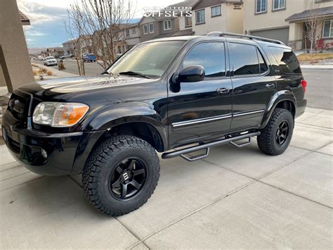 2006 Toyota Sequoia Wheel Offset Aggressive 1 Outside Fender Suspension Lift 2 5 1431388