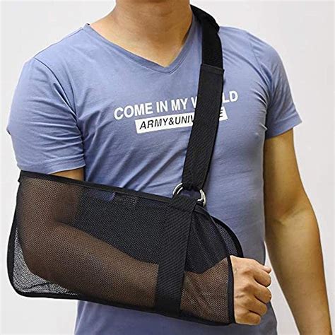 Tripeak Mesh Arm Sling For Women Men Dislocated Shoulder Slings Immobilizer Support