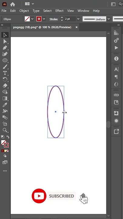 Adobe Illustrator Ellipse Tool Use Easy Circle Pattern Shorts