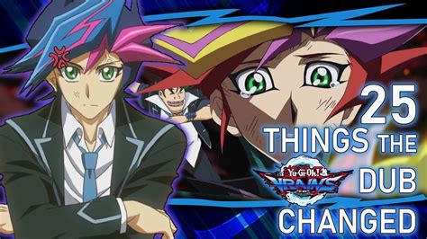 Yu Gi Oh VRAINS 25 THINGS The English Dub CHANGED CENSORED YouTube