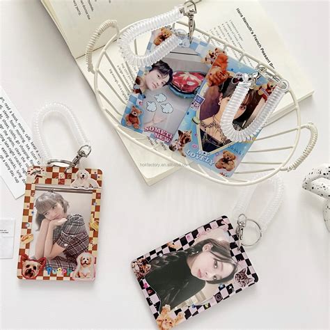 New Custom Design Pc Acrylic Photocard Holder Kpop Photocard Card