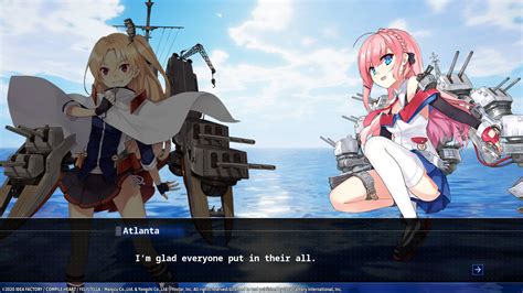 Azur Lane Crosswave Screenshots Showcase More Ships Rpgamer