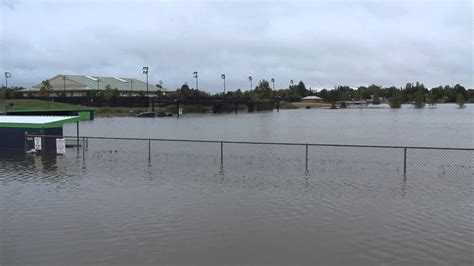 Flooding Over Baseball Field Youtube