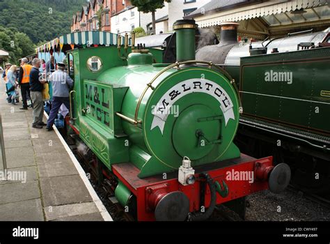 Ivor The Engine At The Steam Preservation Railway At Llangollen Wales