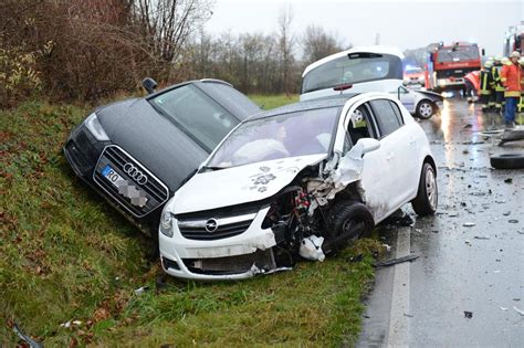 Bilder Schwerer Unfall Auf Der B Bei Unterneukirchen