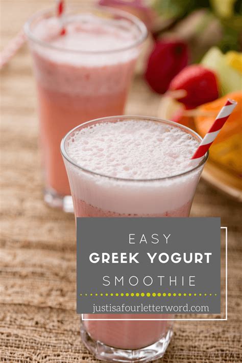 Easy Greek Yogurt Smoothie Recipe Make At Home