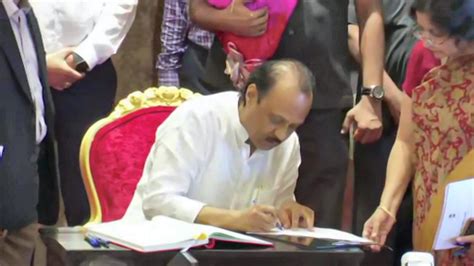 Ajit Pawar Sworn In As Mrashtra Deputy CM For 3rd Time Since 2019