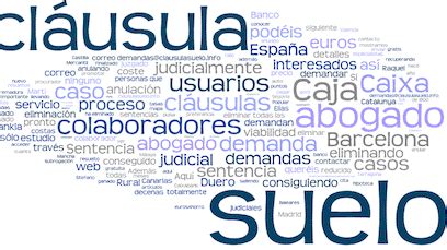 Desde qué fecha se puede reclamar cláusula suelo información esencial