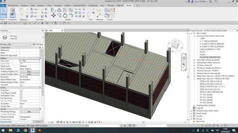 PLANO AL DETALLE DE ARQUITECTURA Y ESTRUCTURAS CON REVIT 2020 YouTube