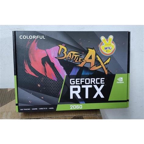 Jual Vga Colorful Geforce Rtx 2060 Nb V 6gb 6 Gb Gddr6 Shopee Indonesia