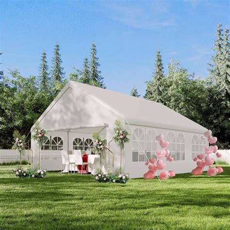 2024 New 20x40ft Party Tent Heavy Duty Wedding Tent Large Outdoor