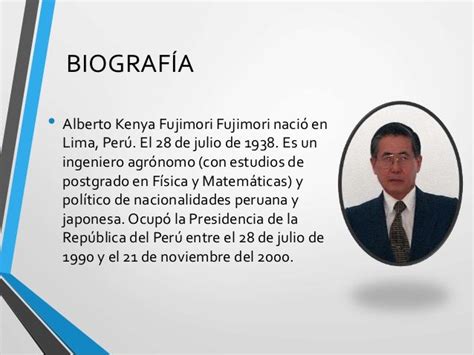 Gobierno De Alberto Fujimori