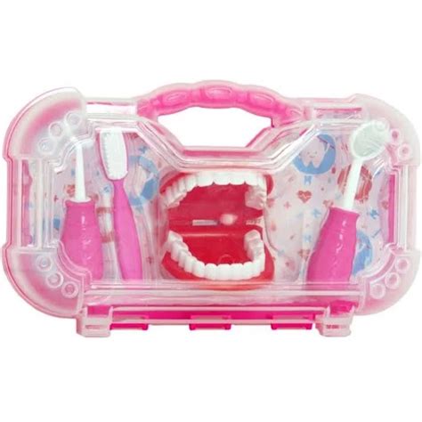 Maleta Kit Dentista Infantil Rosa Paki Toys Starhouse Mega Store