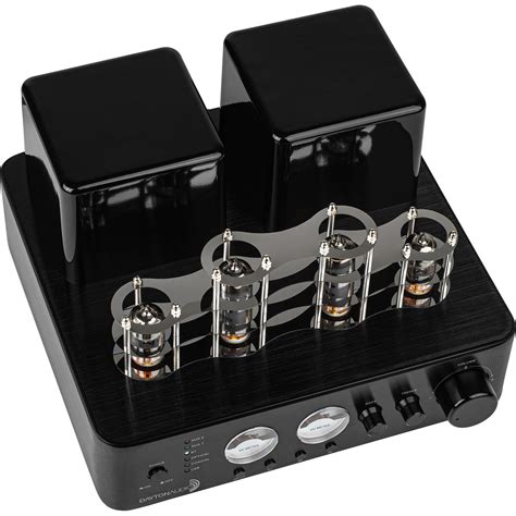 Dayton Audio Hta100bt Hybrid Stereo Tube Amplifier With Bluetooth Usb