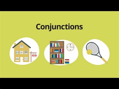 Grammar Tutorial Conjunctions Gene English Esl Video Lessons