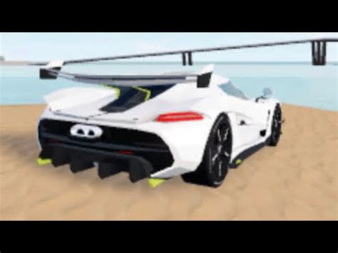 Roblox Car Crushers Koenigsegg Jesko Crash Testing Hd Duong Pham