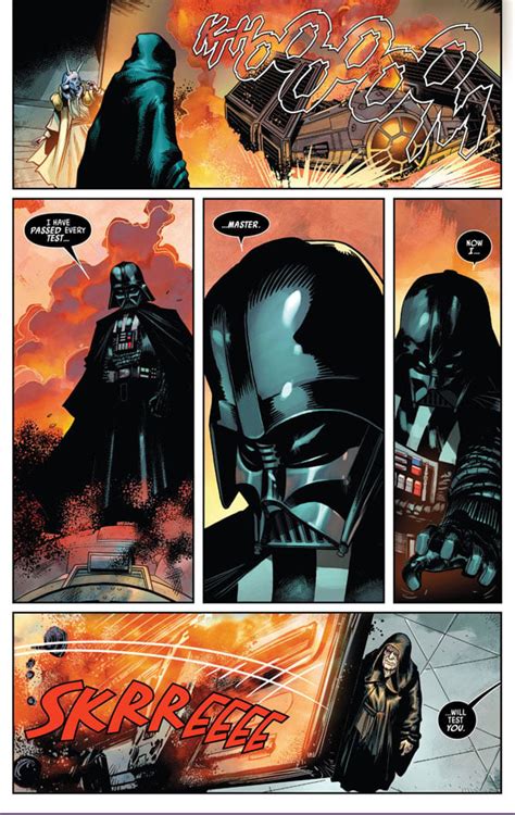 Review: 'Darth Vader' #40 - It's Vader vs The Emperor in 'The Master's ...