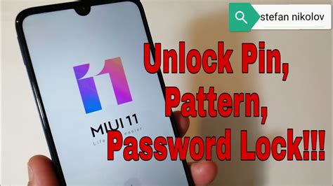 Hard Reset Xiaomi Redmi M C Ic Remove Pin Pattern Password