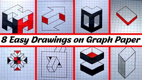 Cool Designs To Draw On Graph Paper