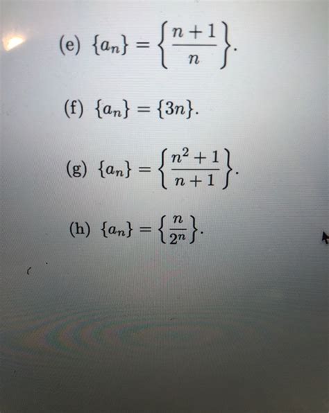 Solved Determine Whether The Sequence Is Bounded Bounded Chegg