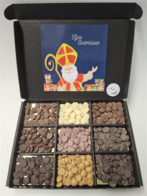 Chocolade Callets Proeverij Pakket Met Mystery Card Fijne Sinterklaas