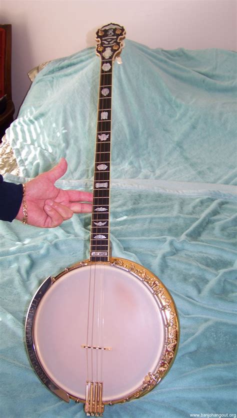 Richelieu Ne Plus Ultra Plectrum Banjo 1 Used Banjo For Sale At