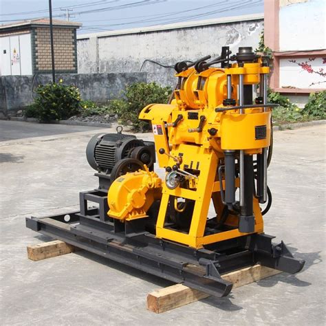 Drilling Depth 160m Diesel Engine Hydraulic Water Well Drilling Machine