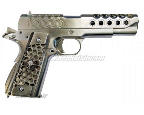 M Hex Cut Full Metal Chrome Gbb We J