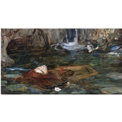 Study For Nymphs Finding The Head Of Orpheus By John William Waterhouse