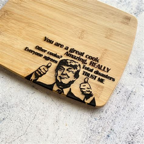 Trump Cutting Board Etsy