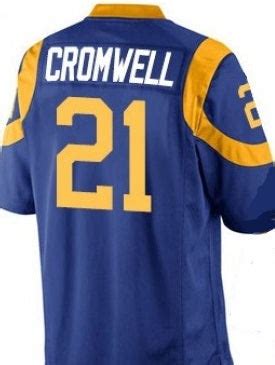 Nolan Cromwell Los Angeles Rams Throwback Football Jersey – Best Sports ...