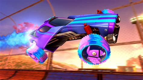 The Fortnite Battle Bus Drops Into Rocket League S Very First Free To