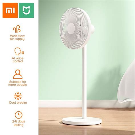 Xiaomi Mi Smart Standing Fan Pro Built In Battery Rechargeable Fan