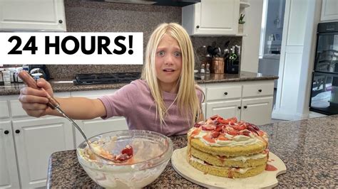 Everleigh Becomes A Professional Baker For 24 Hours Youtube