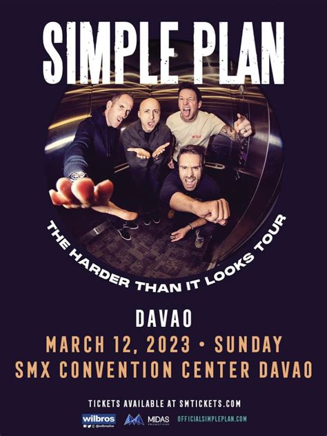 Simple Plan Concert On March At Smx Convention Center In Sm