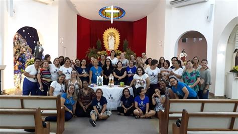 ENCONTRO DO GRUPO DE MÃES DA PARÓQUIA NOSSA SENHORA ROSA MÍSTICA