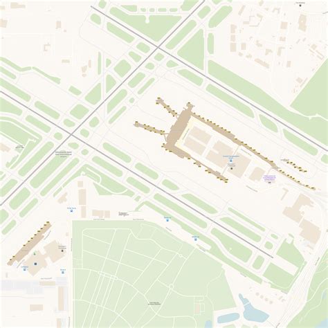 Minneapolis St Paul International airport map | Minneapolis (MSP