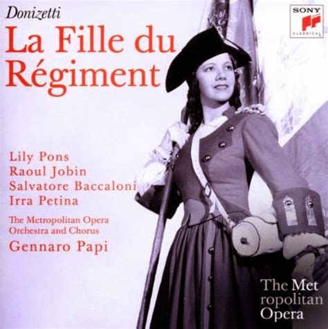 Opera y más Donizetti La Fille du Regiment