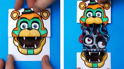 10 Five Nights At Freddys Security Breach Arts And Paper Crafts For Fans