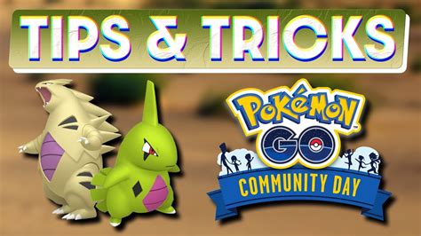 LARVITAR COMMUNITY DAY TIPS TRICKS POKÉMON GO YouTube