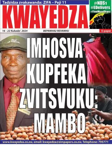 Kwayedza Newspaper Subscription | PressReader