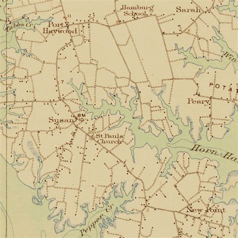 VA-MATHEWS: Authoritative US Topos Historic 1917 map by Western ...