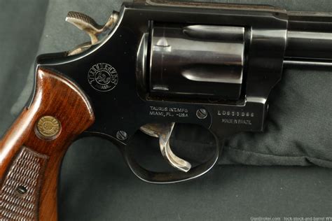 Taurus Model 82 38 Special Dasa 6 Shot Revolver 4” Barrel Revolvers