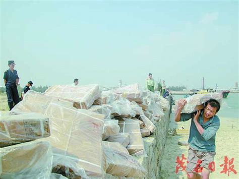 海上抓、岸上堵 茂名边防海关查获走私冻品图 搜狐新闻中心