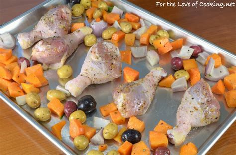 Sheet Pan Maple Mustard Roasted Chicken For The Love Of Cooking